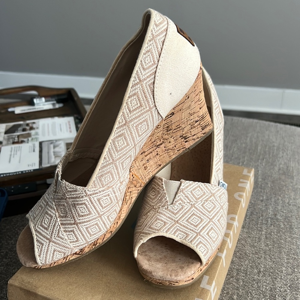 Toms Natural Woven Diamond